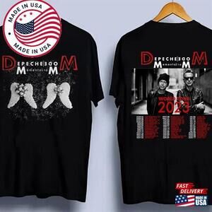 Depeche Mode Memento Mori T-Shirt Music Lover 2 Sided